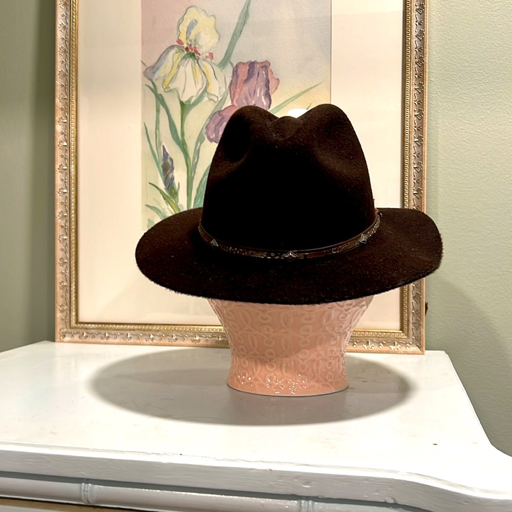 Stetson brown cowboy hat